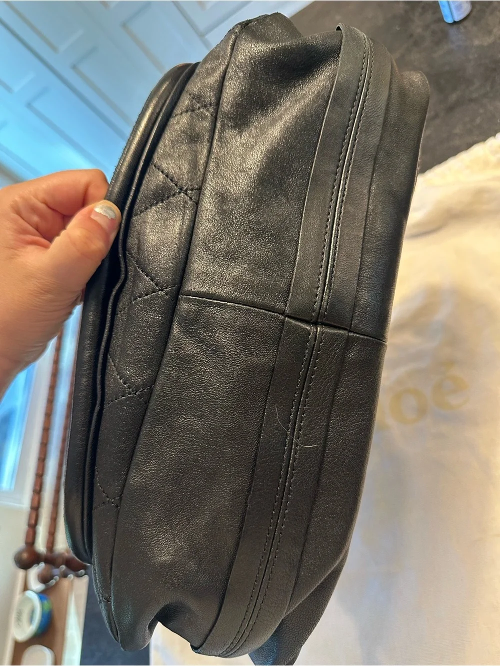 Chloe Paraty Quilted Leather Bag - Picture 8 of 9